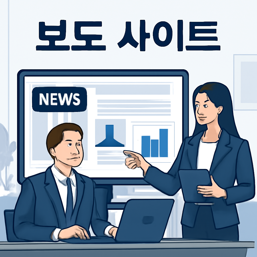 보도 사이트 메인 이미지
