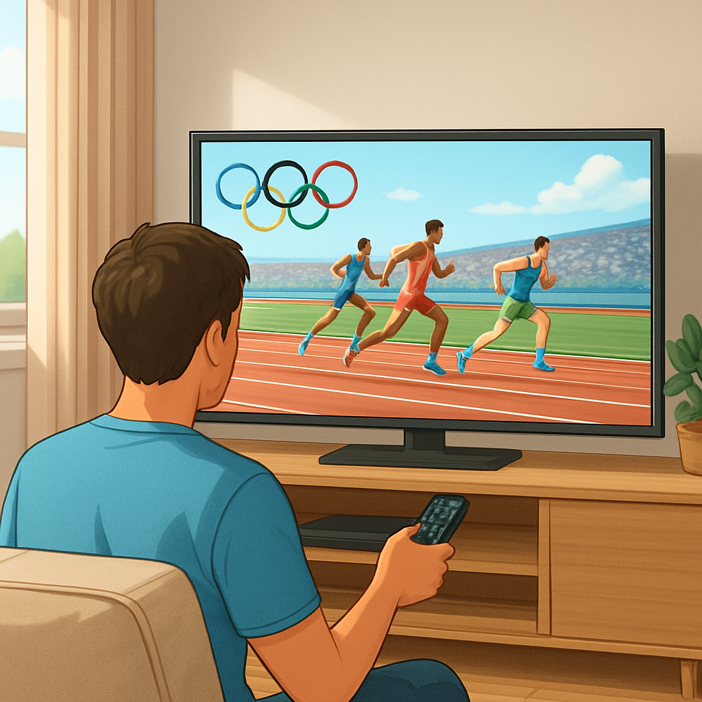 올림픽 스포츠 중계 무료 시청 방법 이미지