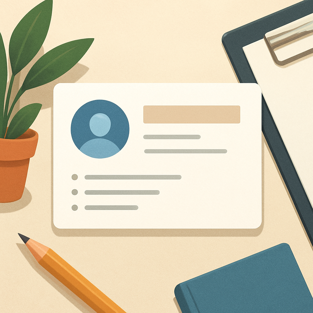 디지털 명함 만들기 무료 템플릿 이미지