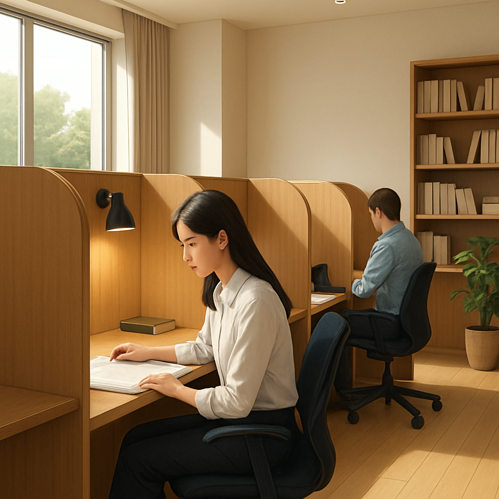 프리미엄 관리형 독서실의 특징과 혜택 이미지