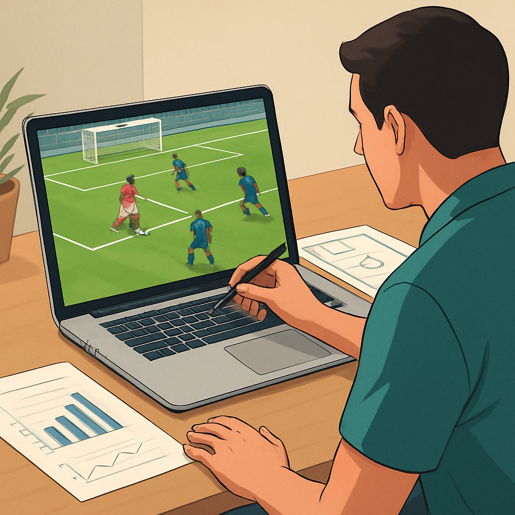 축구 커뮤니티에서 경기 분석 공유 방법 이미지