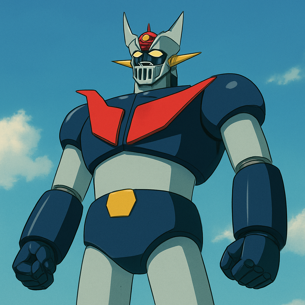 로봇 애니메이션 고전 이미지